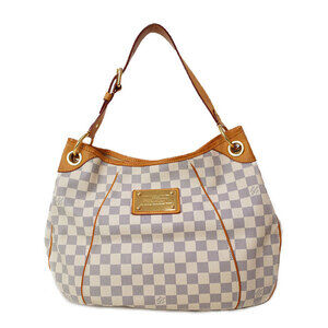 Louis Vuitton Damier Azur White Galliera Semi Shoulder Bag